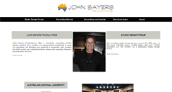 Desktop Screenshot of johnlsayers.com